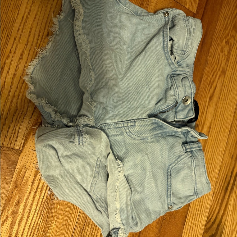 Kendall & Kylie Light Blue Jean Shorts